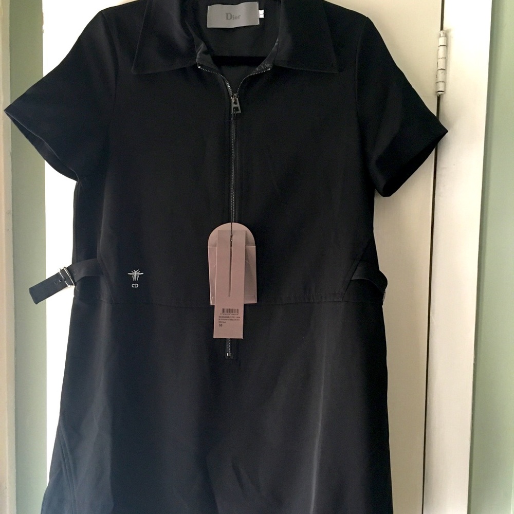 NWT Christian Dior Black Dress